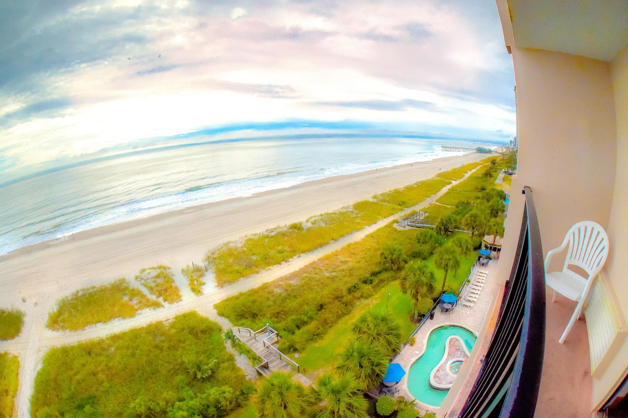Sandcastle Oceanfront Resort At The Pavilion Myrtle Beach Bagian luar foto