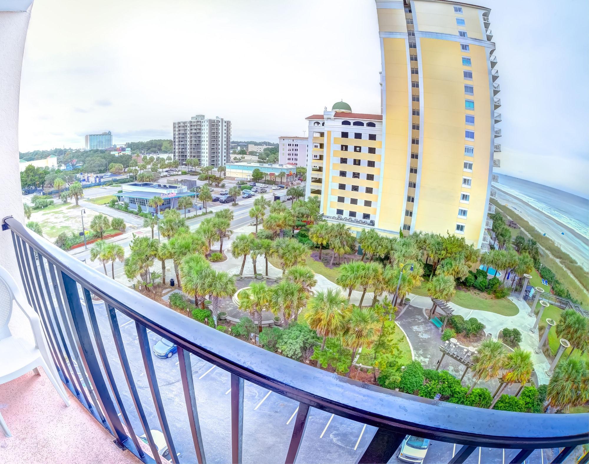 Sandcastle Oceanfront Resort At The Pavilion Myrtle Beach Bagian luar foto