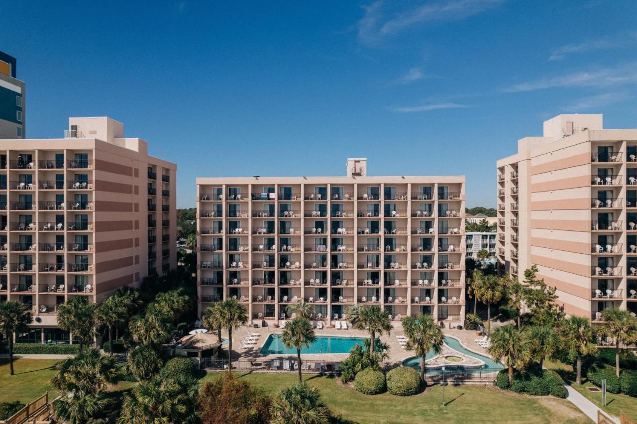Sandcastle Oceanfront Resort At The Pavilion Myrtle Beach Bagian luar foto