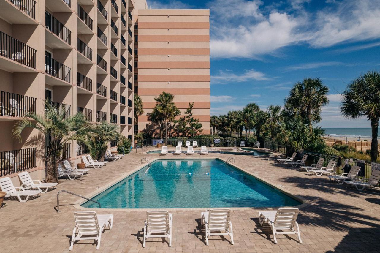 Sandcastle Oceanfront Resort At The Pavilion Myrtle Beach Bagian luar foto