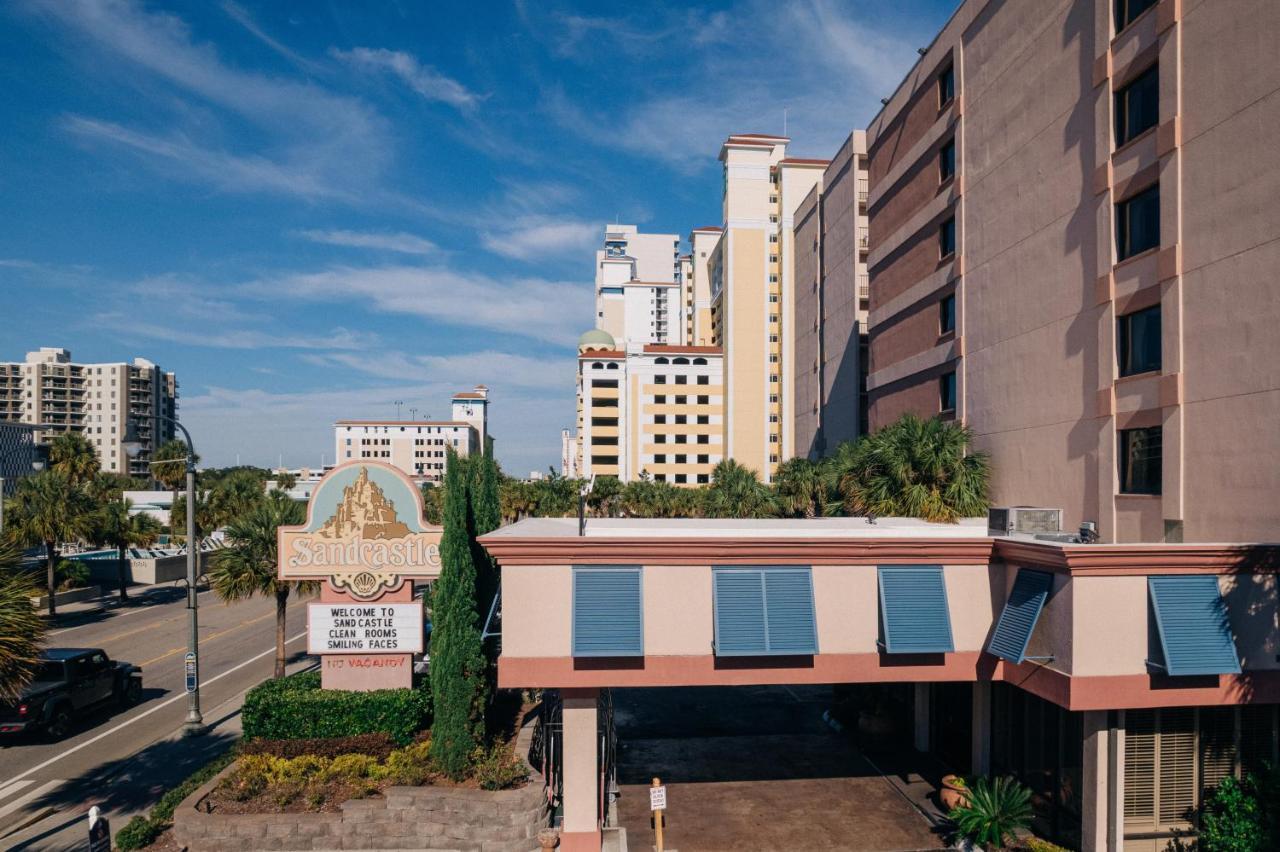 Sandcastle Oceanfront Resort At The Pavilion Myrtle Beach Bagian luar foto