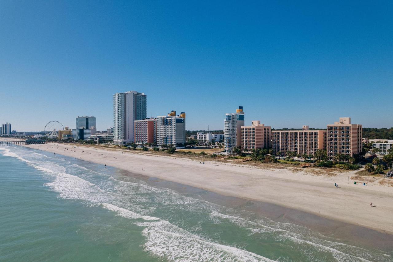 Sandcastle Oceanfront Resort At The Pavilion Myrtle Beach Bagian luar foto