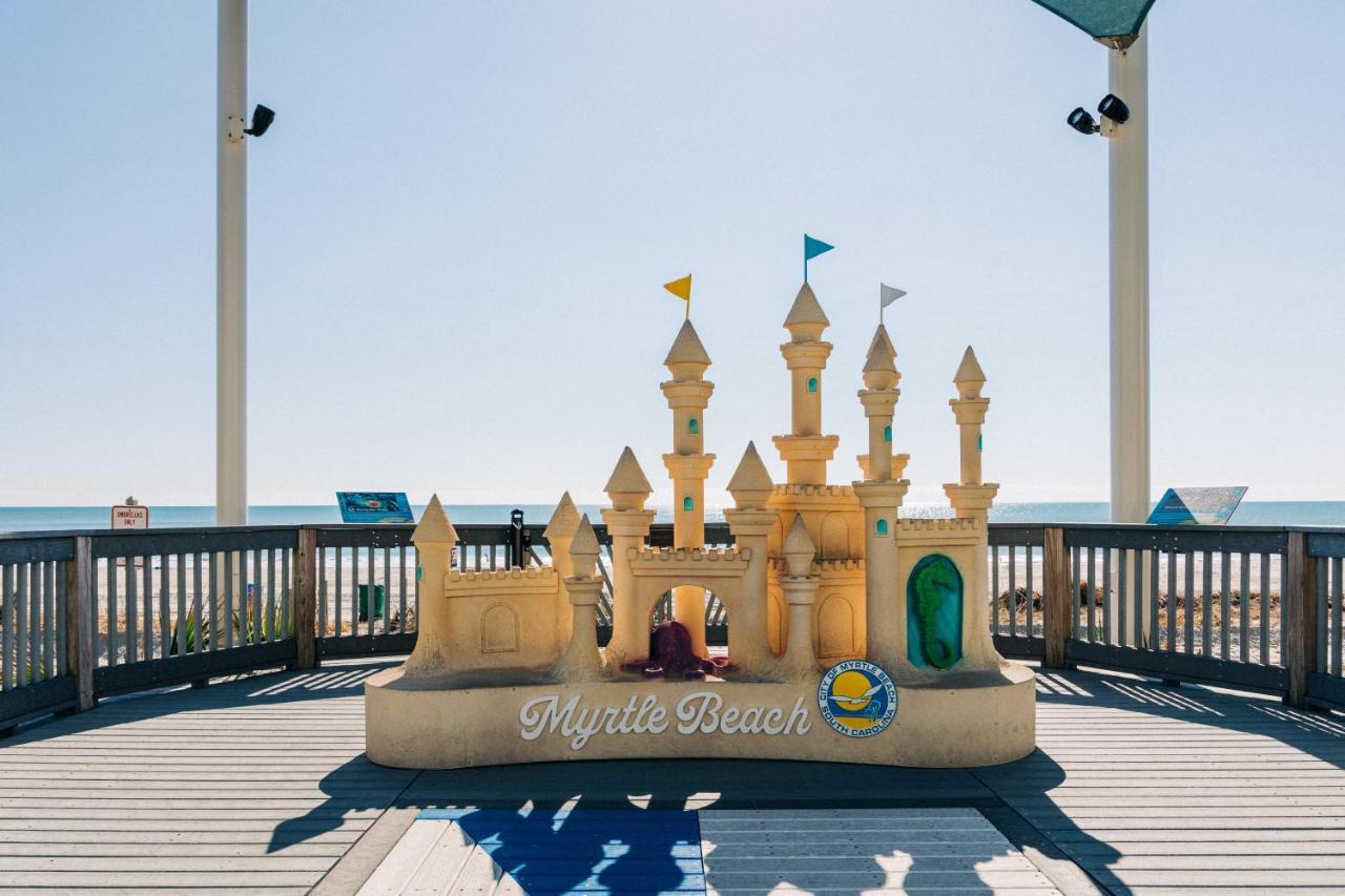 Sandcastle Oceanfront Resort At The Pavilion Myrtle Beach Bagian luar foto